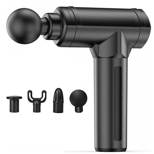 Massage Gun, Deep Tissue Muscle Massager with 5 Adjustable Speeds, 4 Massage Heads for Back Pain, Shoulder, Neck, Muscle Recovery Massage Gun, Deep Tissue Muscle Massager with 5 Adjustable Speeds, 4 Massage Heads for Back Pain, Shoulder, Neck, Muscle Recovery